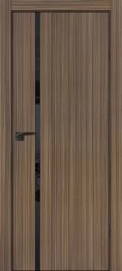Межкомнатная дверь P-22  кромка ABS черная c 4-х ст. Эвкалипт испанский