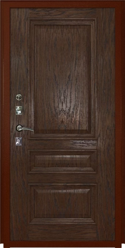 Входная дверь ДвериПРО Модель L-49 Фараон-2 (16мм, мореный дуб) DPRO196882 внутренняя сторона