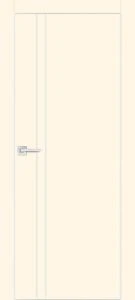 Межкомнатная дверь PX-20  AL кромка с 4-х ст. Магнолия