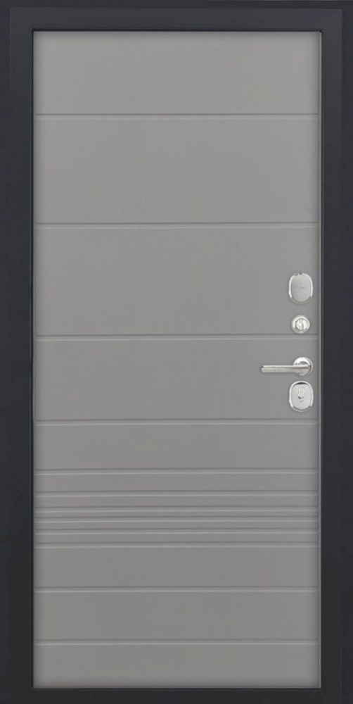 Входная дверь ДвериПРО L-45 ФЛ-700 (10мм, ясень грей) DPRO198018 внутренняя сторона