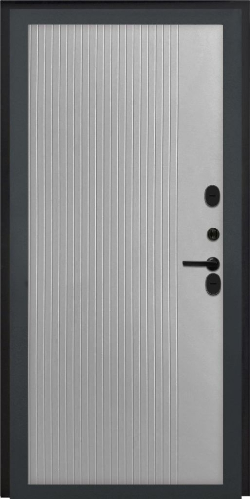 Входная дверь ДвериПРО L-43 ФЛ-790 Velutto Grigio DPRO196822 внутренняя сторона